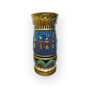 Egyptian Vase from the Veronese Collection 2003, 12" tall